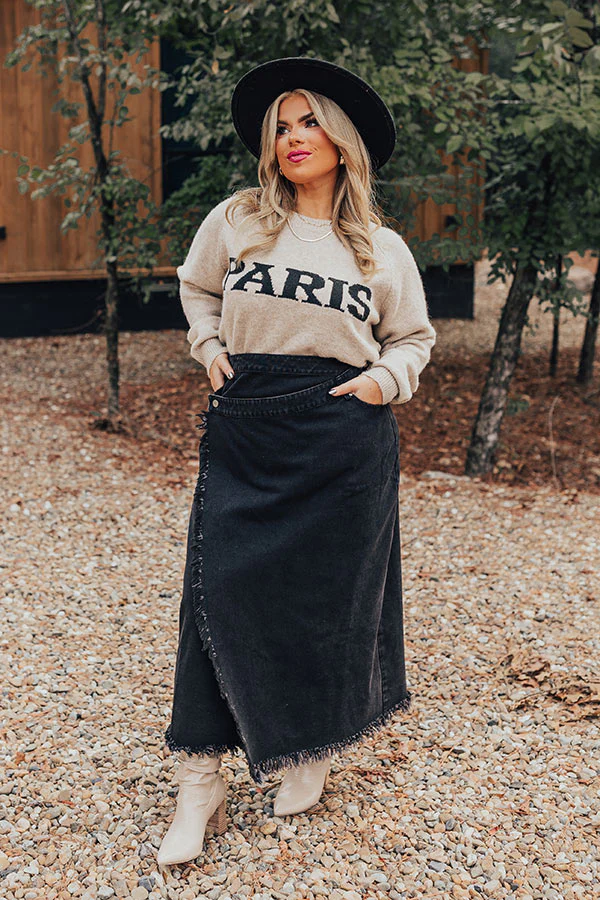 The Ashley Denim Skirt Curves - Image 6