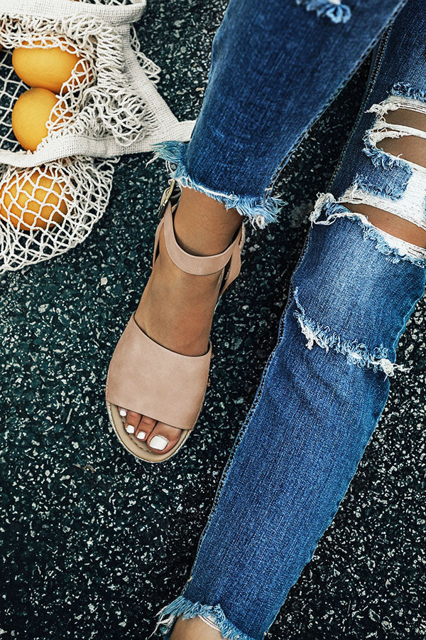 The Brighton Espadrille in Taupe - Image 6