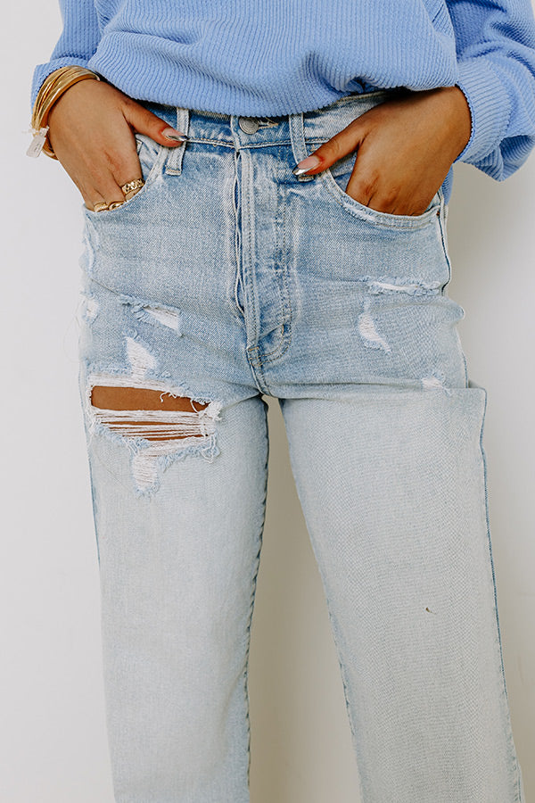 The Caylynn High Waist Distressed Jean - Image 2
