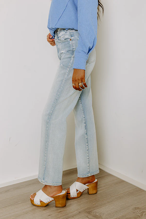 The Caylynn High Waist Distressed Jean - Image 4