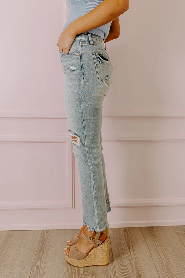 The Cely High Waist Distressed Jean - Image 3