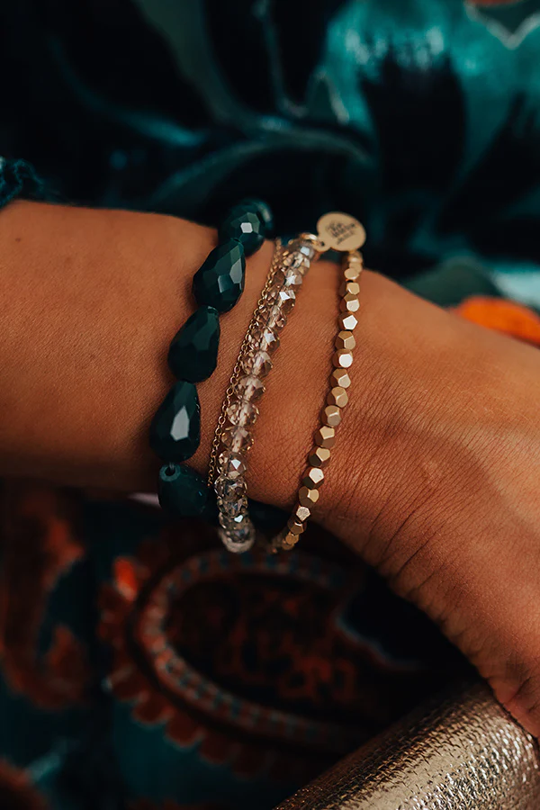 The Gloria Stretchy Stack Bracelet Set - Image 2