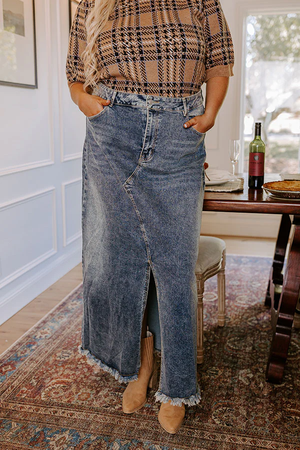 The Hudson Denim Skirt Curves - Image 2