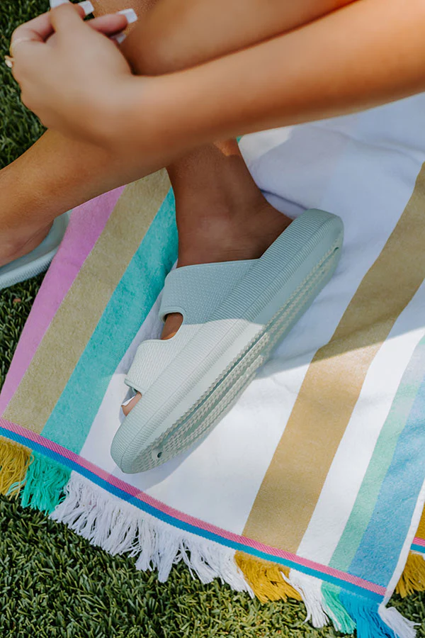 The Perri Sandal In Light Pear - Image 3