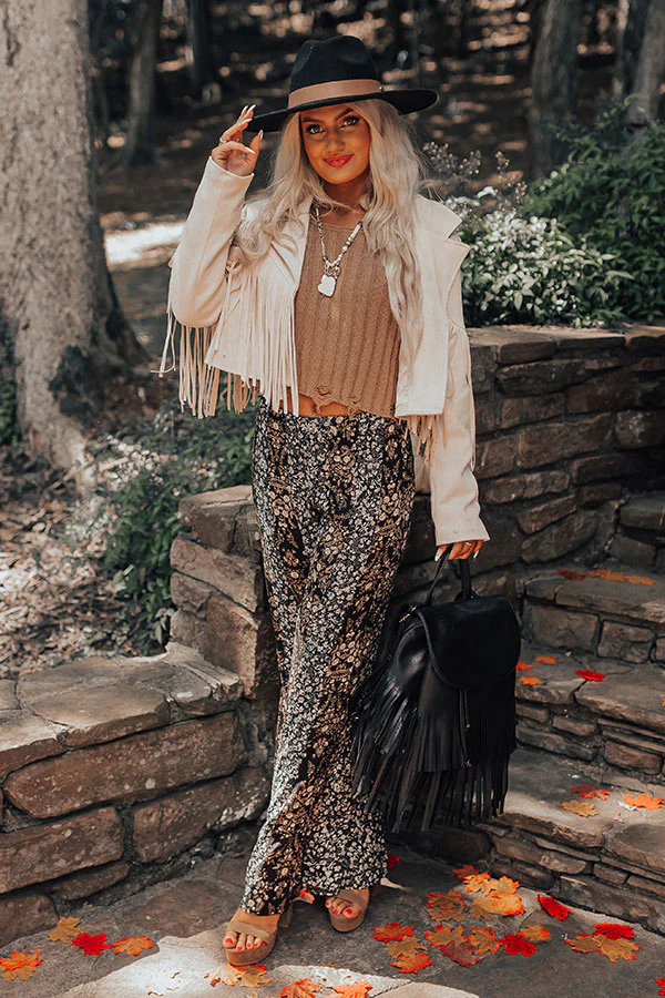 The Pine High Waist Flare In Black - Image 5