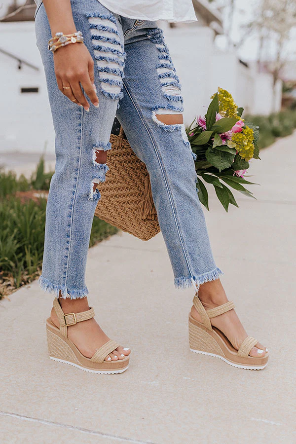 The Primrose Wedge in Natural - Image 5