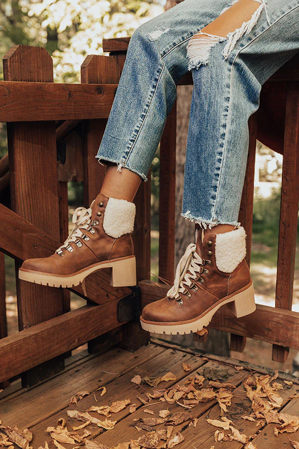 The Remi Bootie In Brown - Image 3