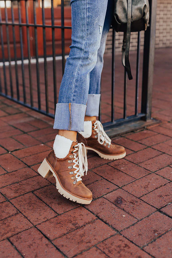 The Remi Bootie In Brown - Image 7