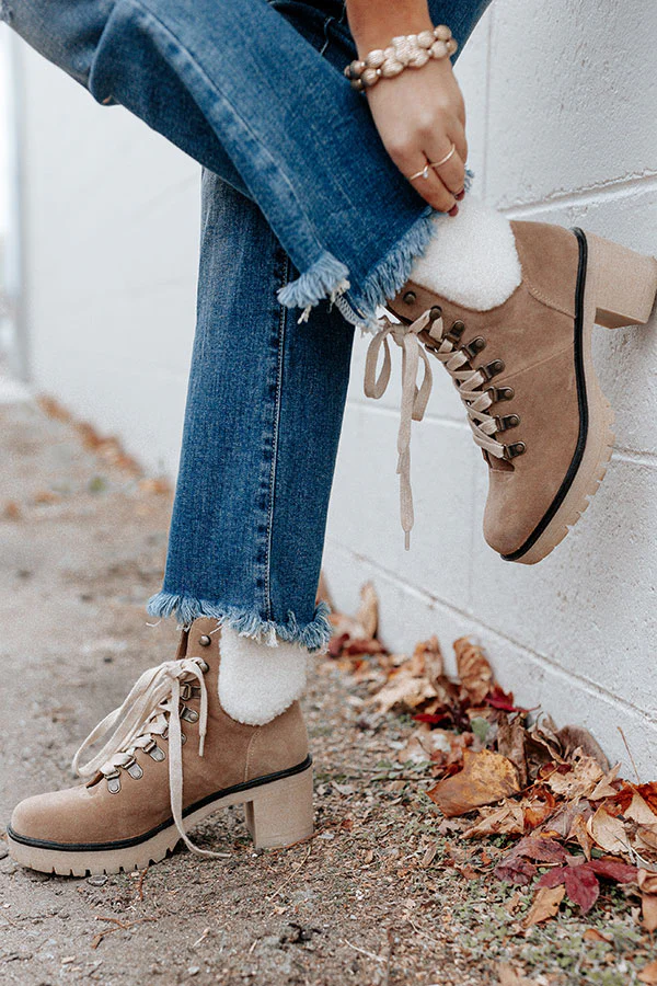 The Remi Bootie In Khaki - Image 6