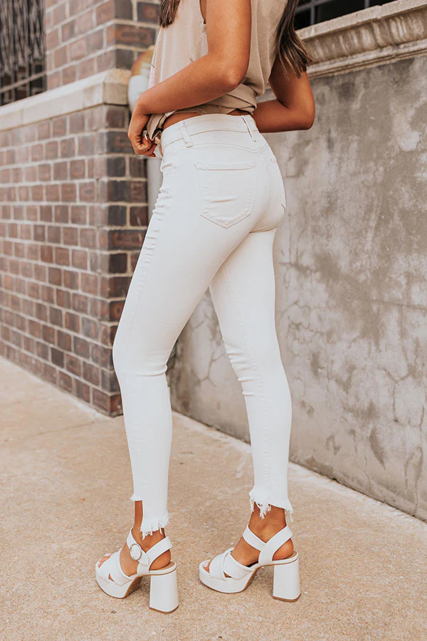 The Rush Mid Rise Ankle Skinny - Image 3