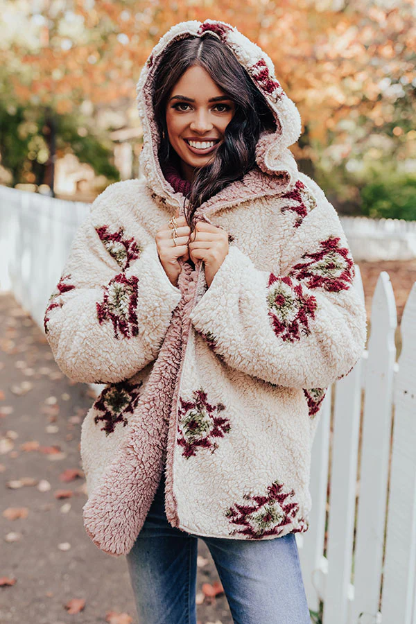 The Soft Life Reversible Sherpa Jacket - Image 3