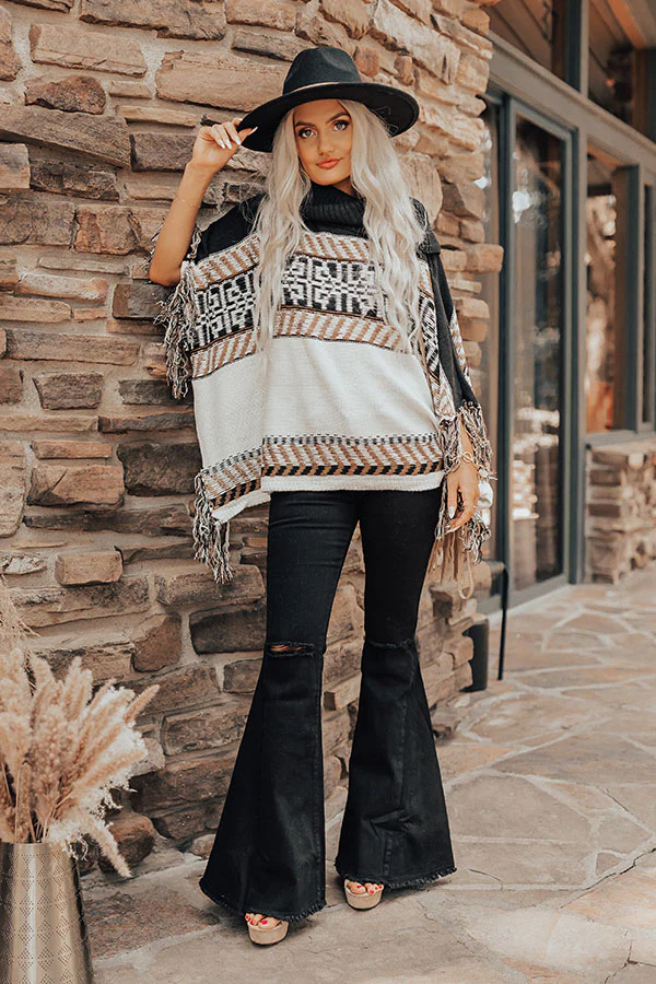 The Steele High Waist Flare In Black - Image 2