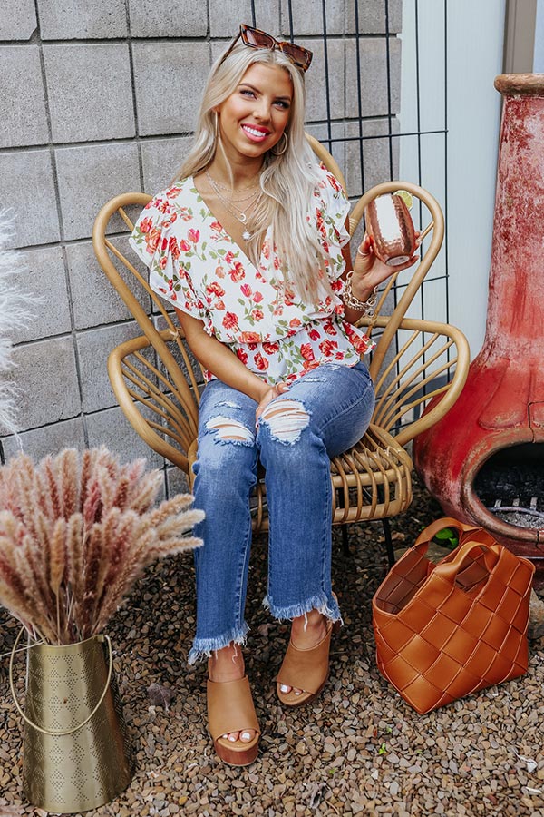 The Walton High Waist Distressed Jean - Image 2