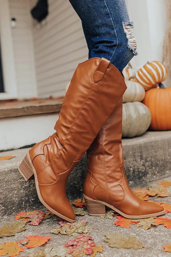 The Wisteria Faux Leather Boot - Image 3