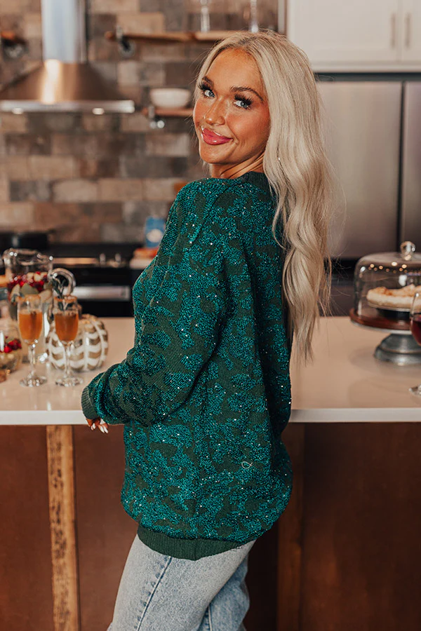 Timeless Tales Sweater In Green - Image 3