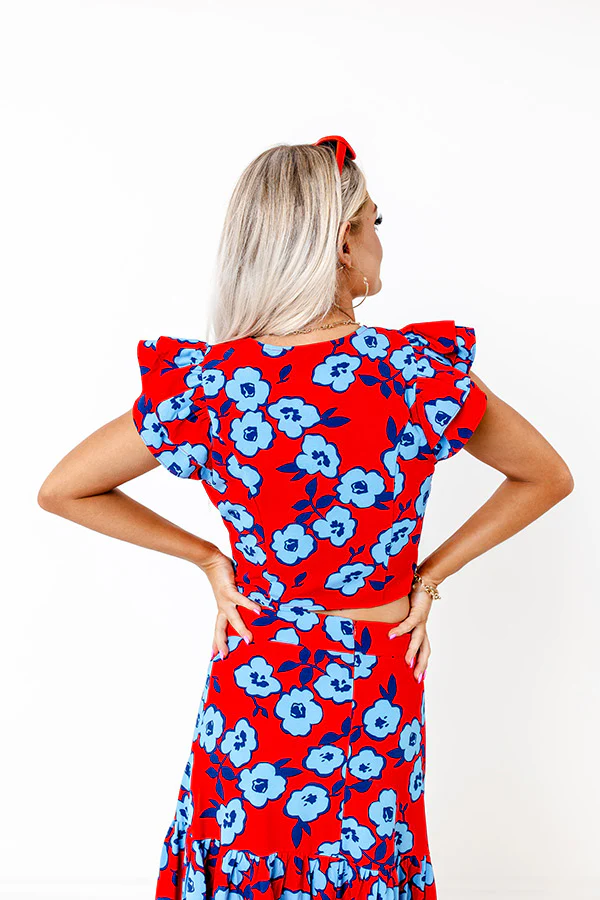 Touch My Soul Floral Top - Image 5