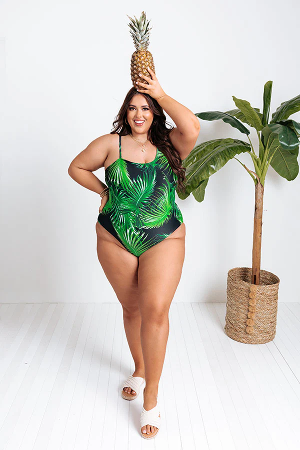 Tropical Terrace One Piece Swimsuit Curves - Image 10