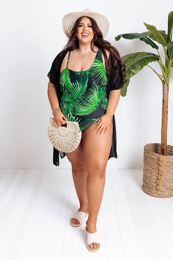 Tropical Terrace One Piece Swimsuit Curves - Image 6