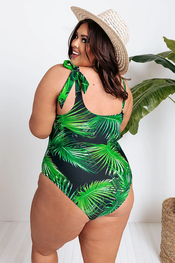 Tropical Terrace One Piece Swimsuit Curves - Image 8