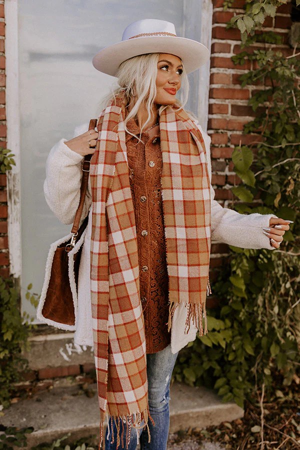 True Warmth Plaid Scarf - Image 3