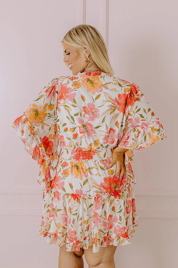 Try Your Luck Dress in Ivory Curves - Image 2