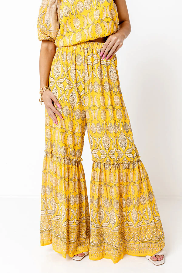Tuscan Nights High Waist Pants - Image 2