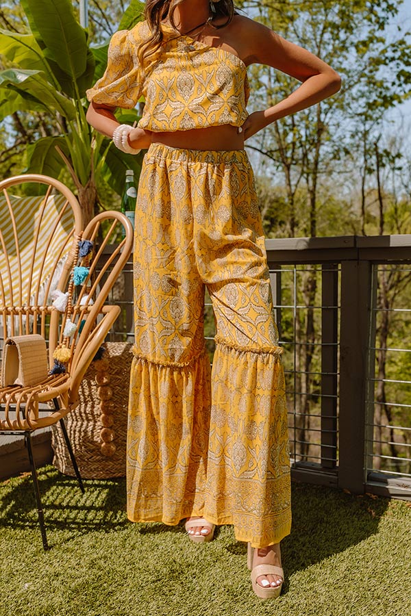 Tuscan Nights High Waist Pants - Image 4