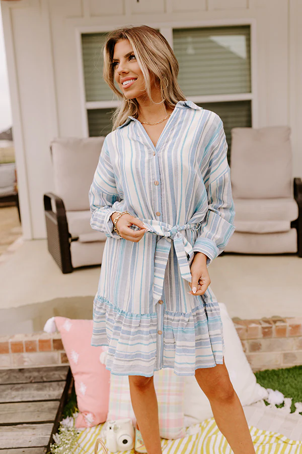 Urban Wonders Stripe Dress - Image 6