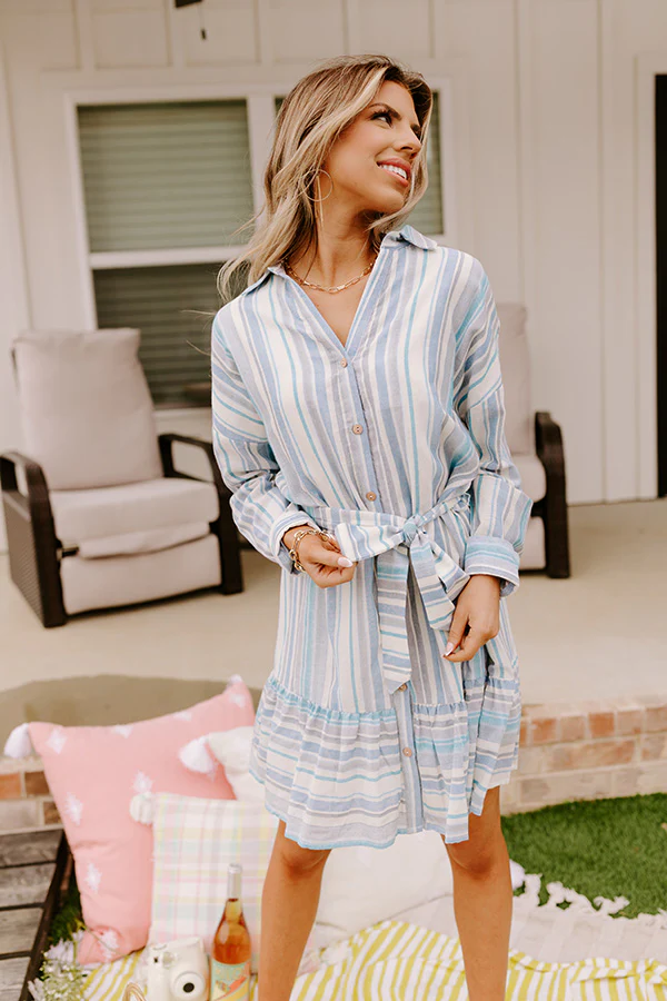 Urban Wonders Stripe Dress - Image 8