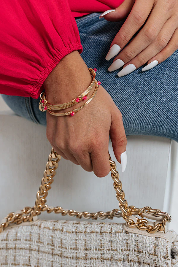 Valentine Stacker Bangle Bracelet - Image 3