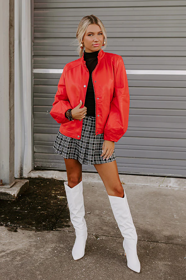 Venture Out Faux Leather Jacket - Image 8