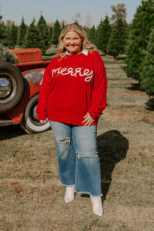 Verry Merry Knit Sweater Curves - Image 5