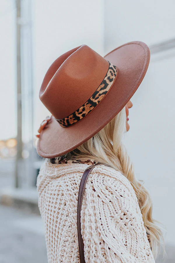 What's The Scoop Felt Hat In Hazelnut - Image 3