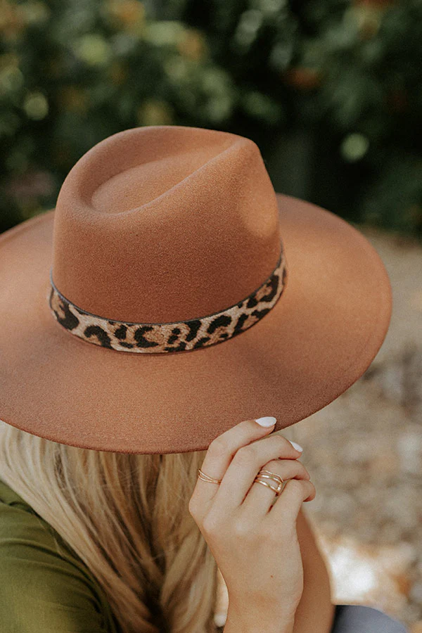 What's The Scoop Felt Hat In Hazelnut - Image 5
